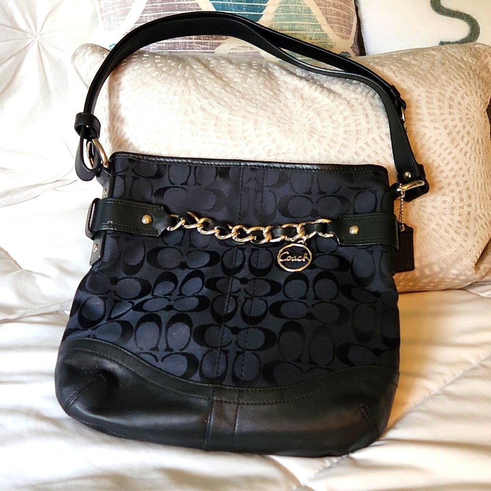Coach black purse